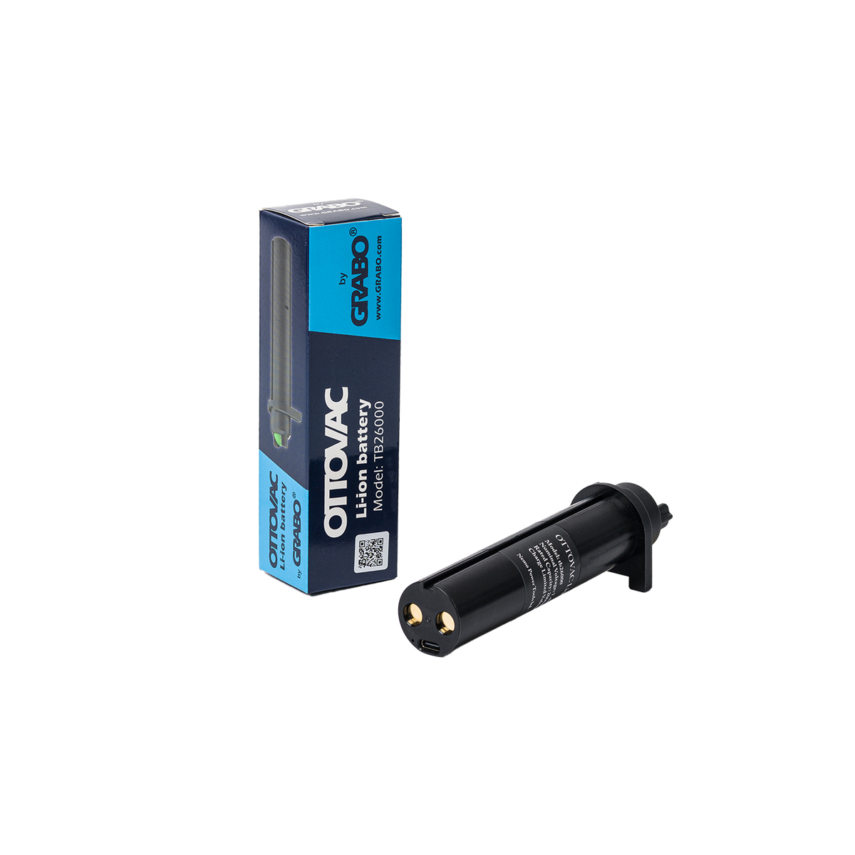 OTTOVAC USB-C Rechargeable Lithium-Ion Battery Cartridge