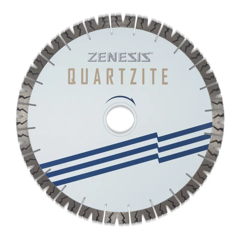 ZENESIS™ Quartzite Bridge Saw Blade – High-Speed Silent Core Hard Stone Blade