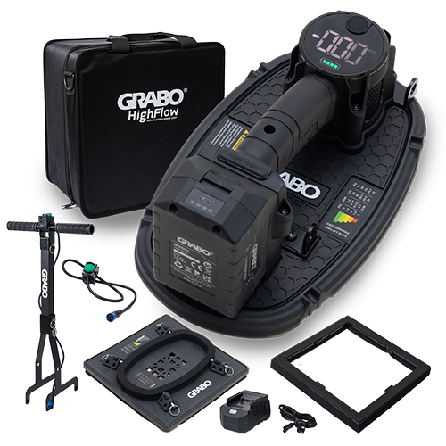 GRABO® HighFlow Heavy-Duty Portable Vacuum Lifter Kit