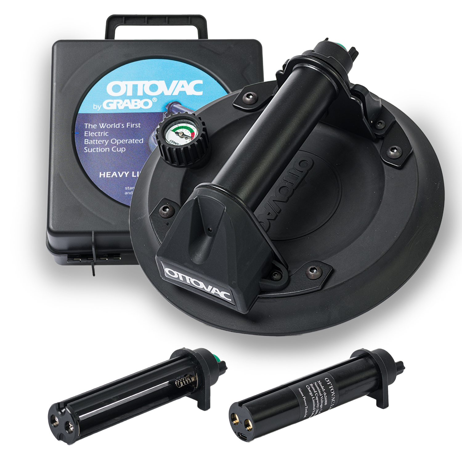 Grabo OTTOVAC Electric Vacuum Suction Cup Lifter for Granite & Marble Slab